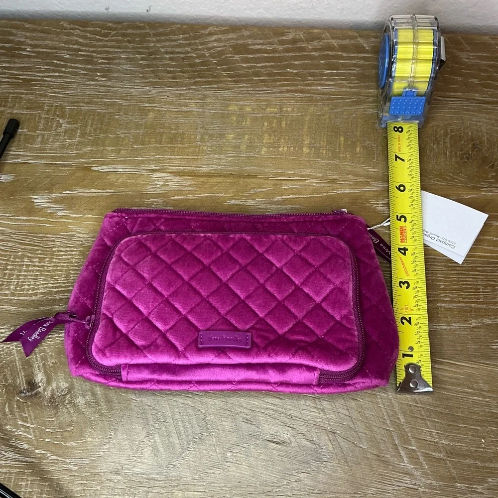 NWT Vera Bradley Majestic Magenta Compact Organizer